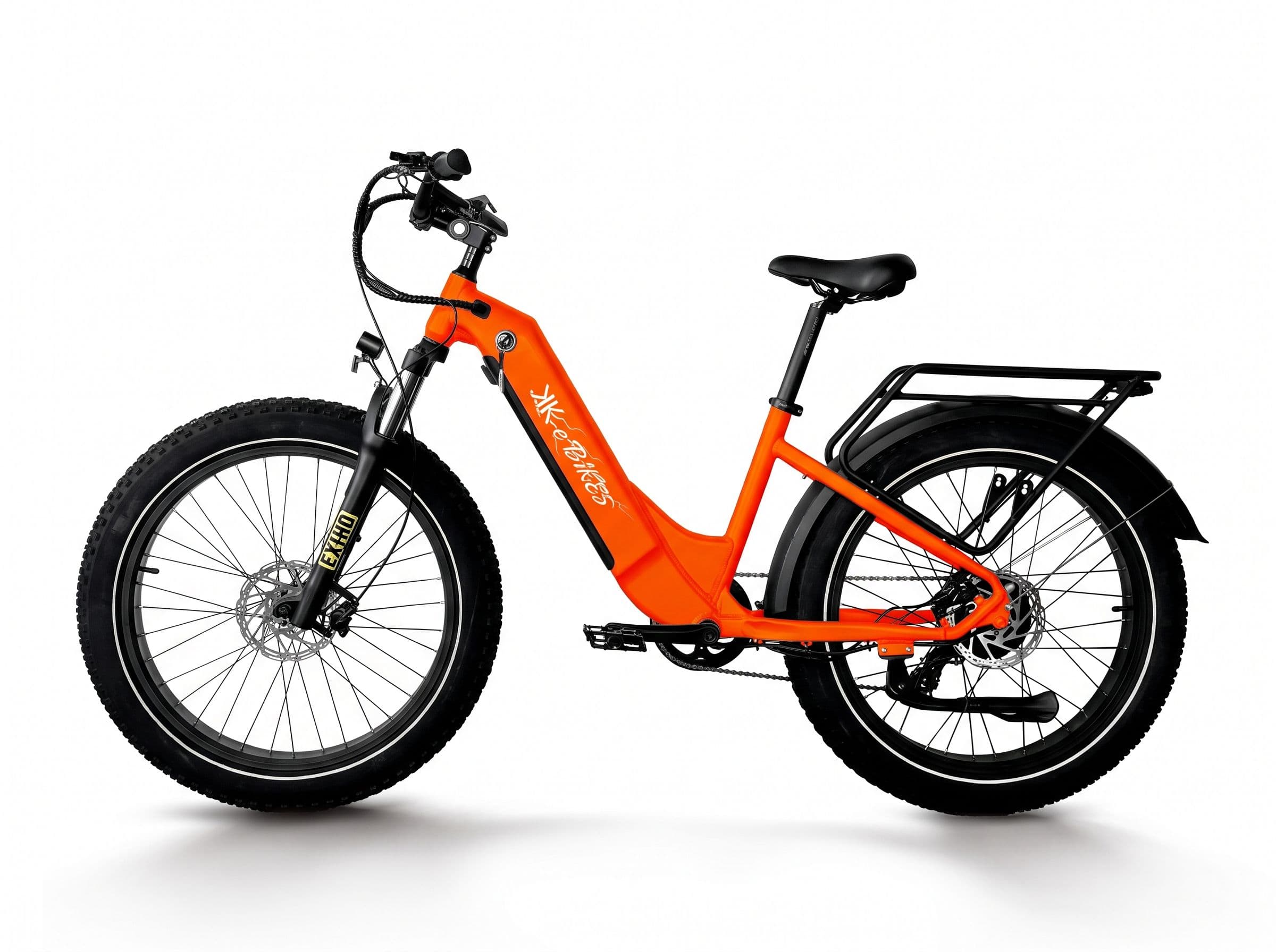 KKeBikes Model 2 Step-Through E-Bike | Comfortable Adjustable Ride