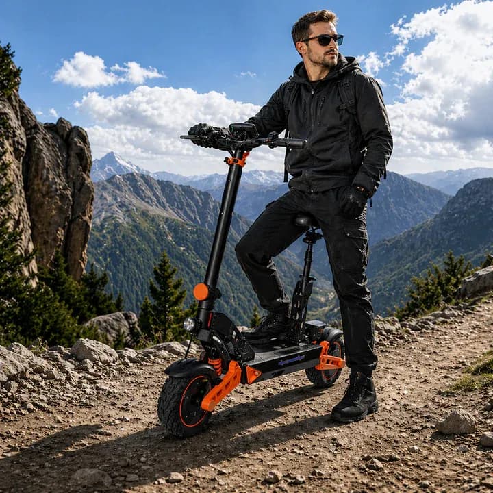 Rally - 48v 1600w Dual Motor Lithium Electric Scooter